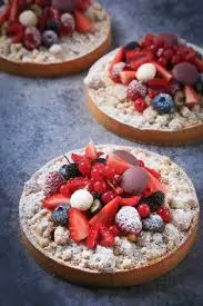 TARTELETTE FRUITS ROUGES CRUMBLE